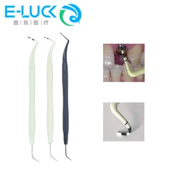 1 Piece Dental Periodontal Probe Double Head Teeth Cleaning Hygiene Probe Probe Hook Pick Dental Tools Products