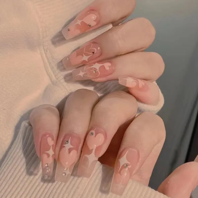 Faux Ongles N5 - Lot De 24 Ongles Avec Colle - Artificiels - Prêts à Poser - Neuf