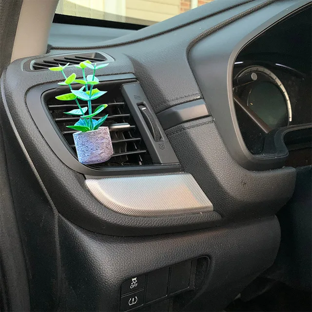 Kreatív Autóra Szerelt Kaktusz Cserepes Illatklip Új Automatikus Légkondicionáló Outlet Parfüm Diffúzió Otthoni Alapok Díszítik - Image 4