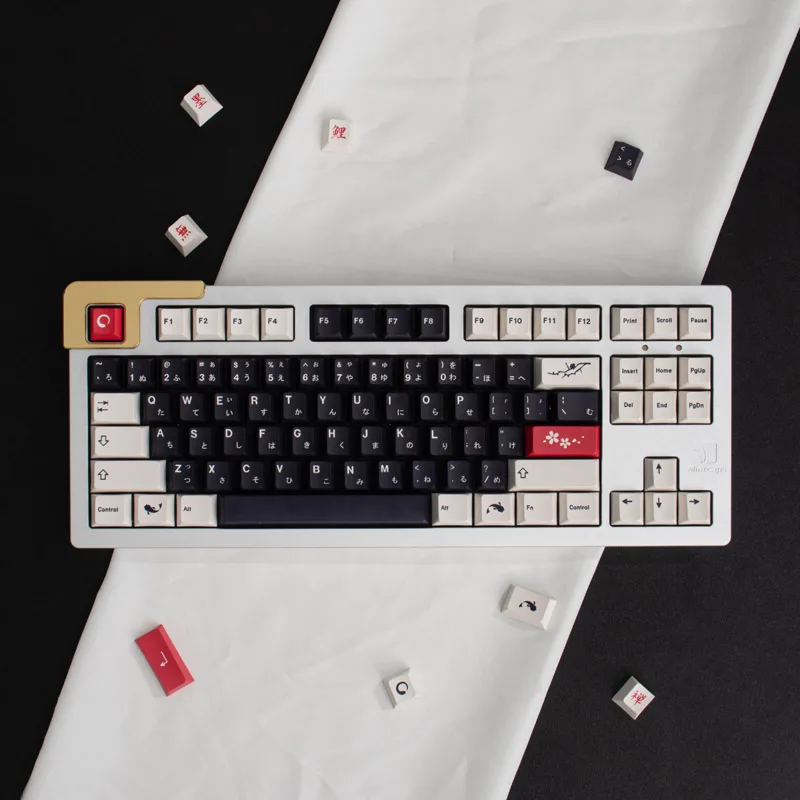 pbt grande conjunto keycap cereja perfil inglês keycaps para mx switch teclado mecânico gmk clones eva personalizado