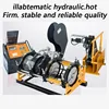 pe pipe butt welding machine hand-operated manual semi-automatic automatic hot melt hydraulic four-ring butt welding machine 5