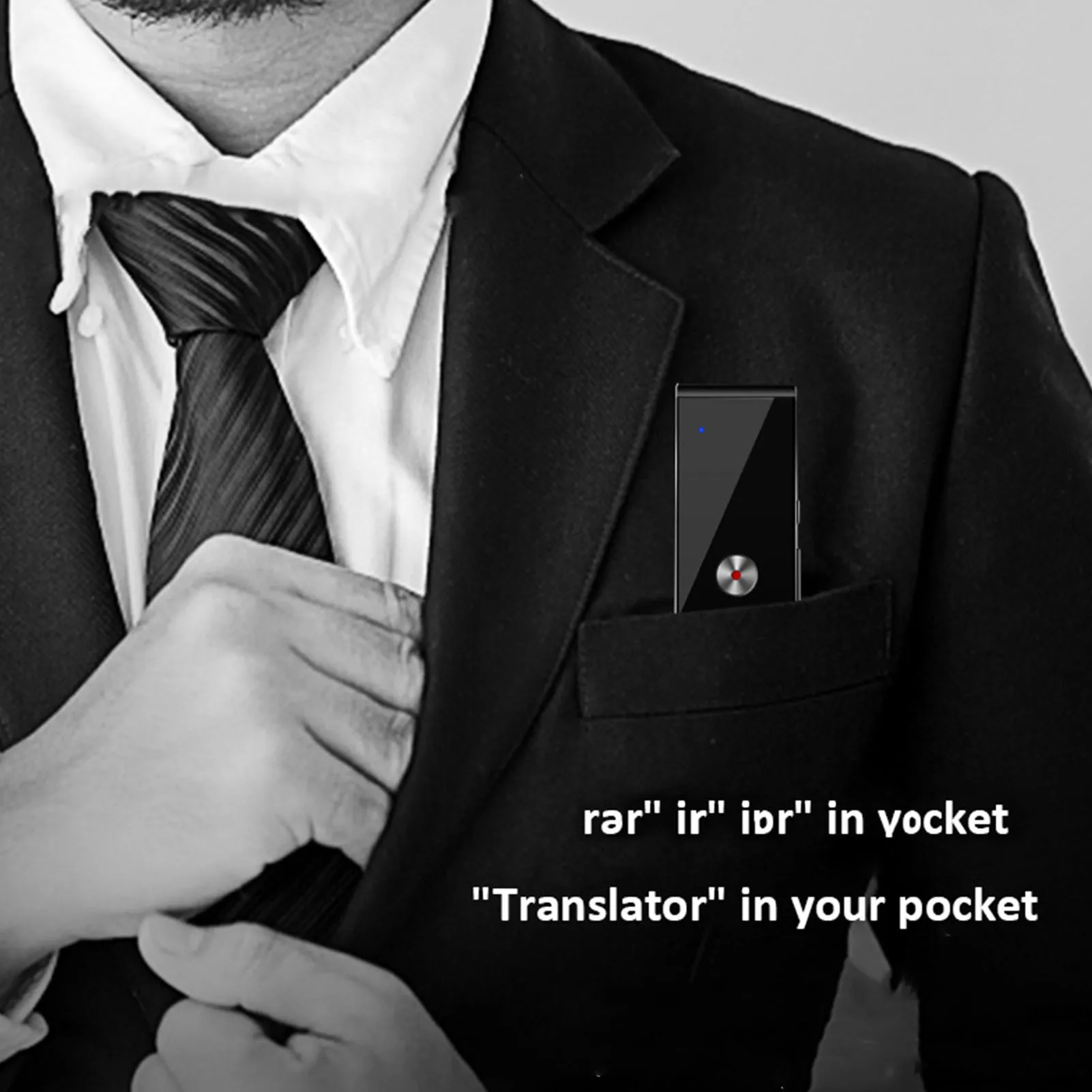 Translator Device Bluetooth 4.0 Support Recording To Text Voice Language Translator APP Synchronization Portable for Business