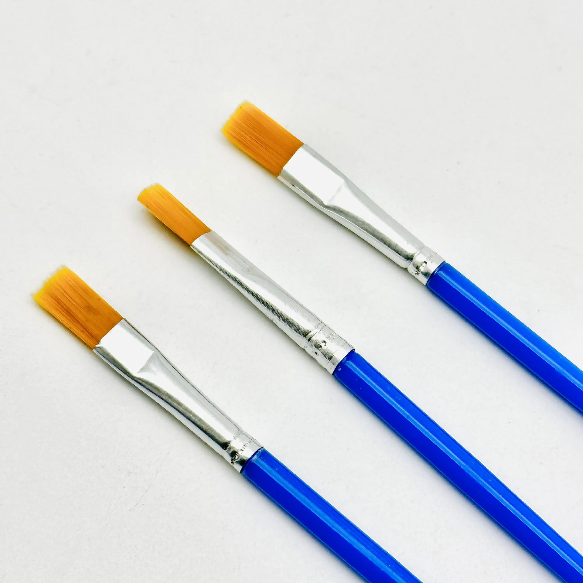 Plaster Doll Digital Oil Paintbrush Extremely Fine Paint pen Children's Graffiti Nylon crochet pen Flat head paintbrush watercol 3