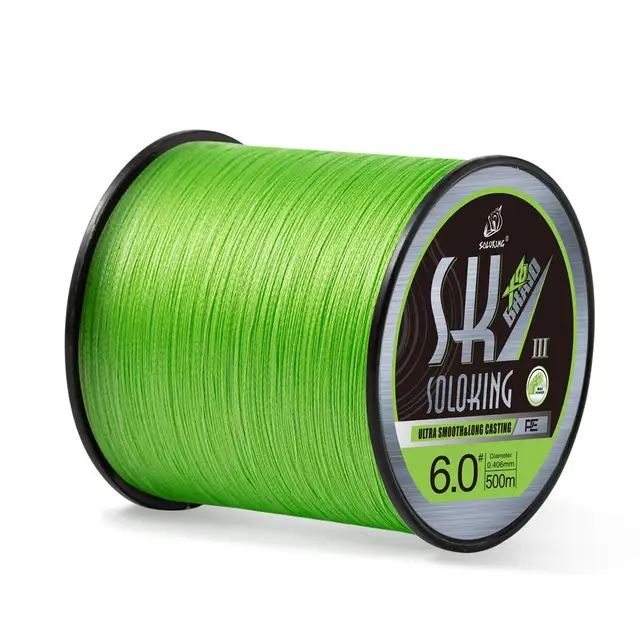 SOLOKING SK8 PE Fishing Line X8 150M/300M/500M Fishing Wire Strong PE Braid Fishing Line 18