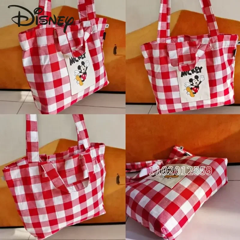 Disney Mickey New Girl Handbag Cartoon Cute Girl Bag Large Capacity High Quality Luxury Brand Fashion Girl Shoulder Bag