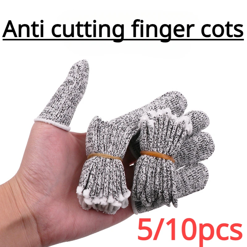 5/10Pcs Wrap Gloves Film Tinting Vinyl Applicator Tools Finger Sleeves Hand Covering Car Wrapping Tools kore mutfak &uuml;r&uuml;nleri