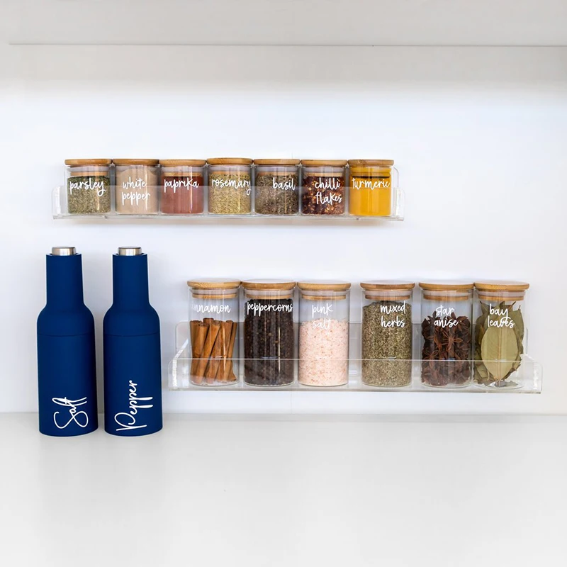 Wall Spice Racks - Set