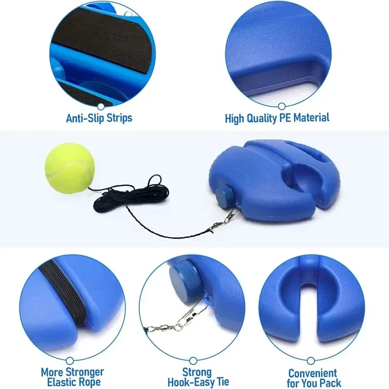 Tennis Training Ball Tennis Trainer Professional Training Tool Exercise Rebound Ball Indoor Practice Padel Accessories