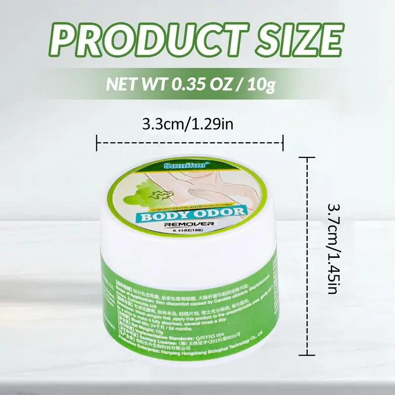 Underarm Odor Removal Spray Antiperspirant Deodorant Remove Foot Odor Body Refreshing Body Mist Durable Dry Non-Tacky 10g