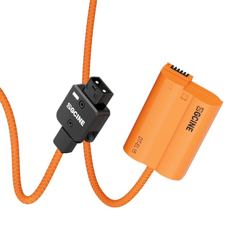 ZGCINE D-TAP to EL15 EL25 W126 W235 LPE17 BLK22 Dummy Battery Cable for Nikon Ca