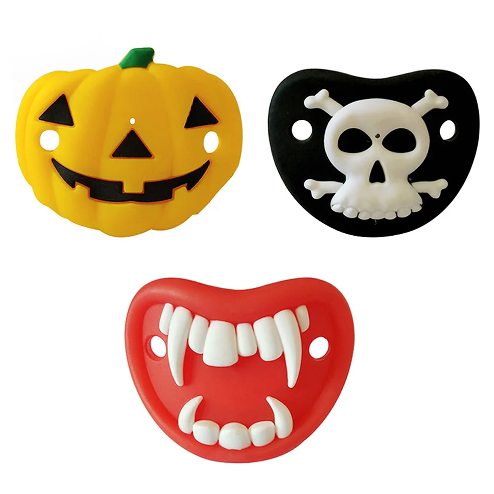 

Silicone Pacifier with Kiss Lip Pumpkin Design for Newborn Toddler