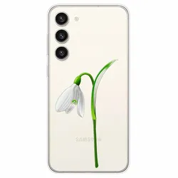 Clear Transparent Soft Bumper Case - Premium Silicone Cover for Samsung Galaxy S23 Series (68)