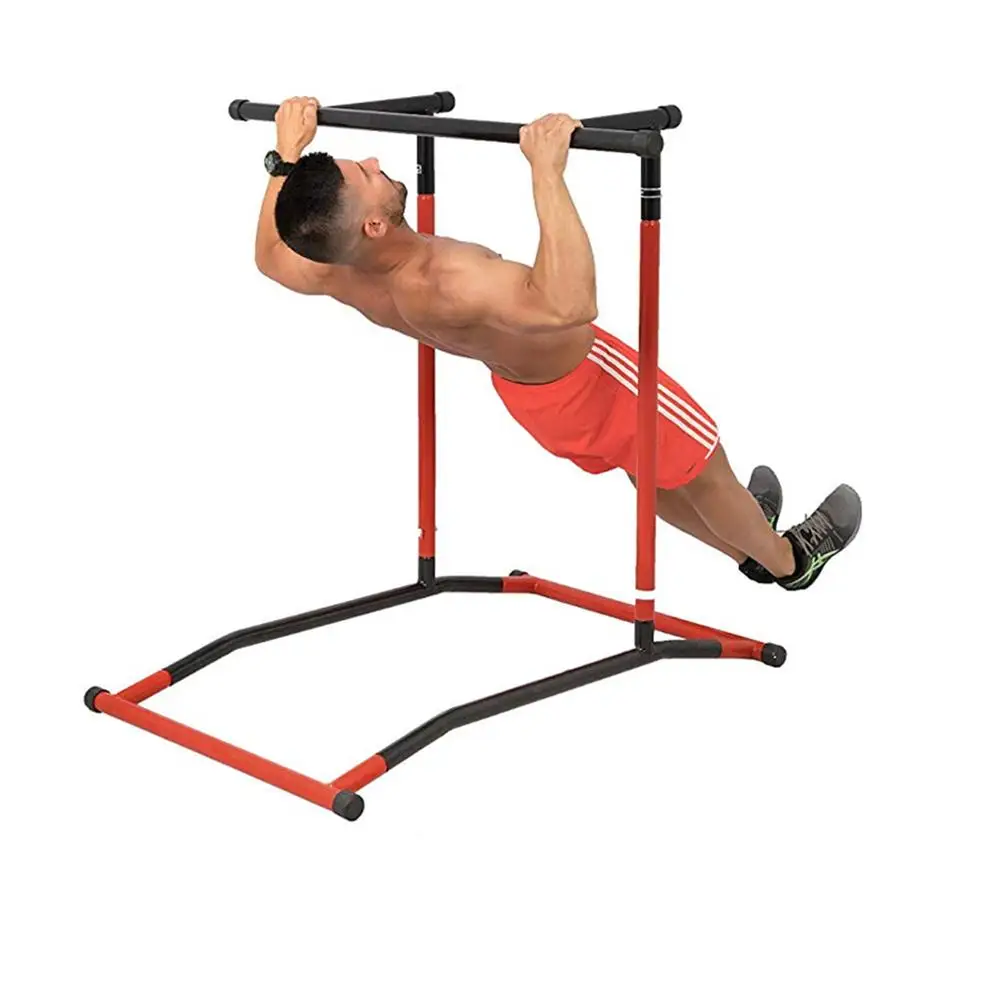 Portatile Tirare Su Rack Singolo Asta Bar Supporto A Parete Premium Pull Up Dip Station