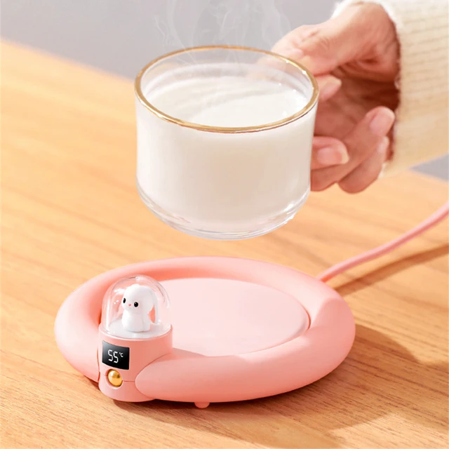 220V Coffee Cup Warmer Electric Heating Plate 5 Gear Temperature Settings  Tea Milk Heating Pad Office Thermos Cup Warmer Pad 20W - AliExpress