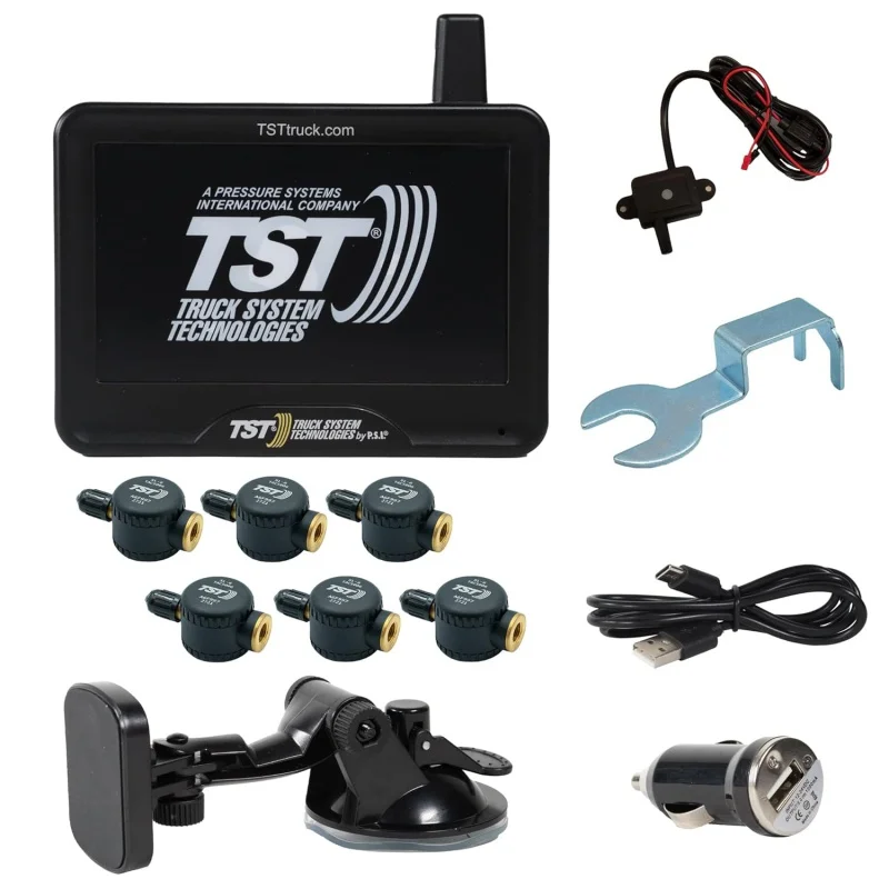 

770 серия-6 Датчик потока сквозной Системы TPMS с цветным сенсорным дисплеем