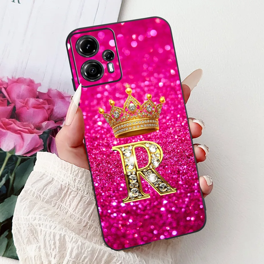 Stylish Letter Design Soft TPU Phone Case - Durable & Protective Cover