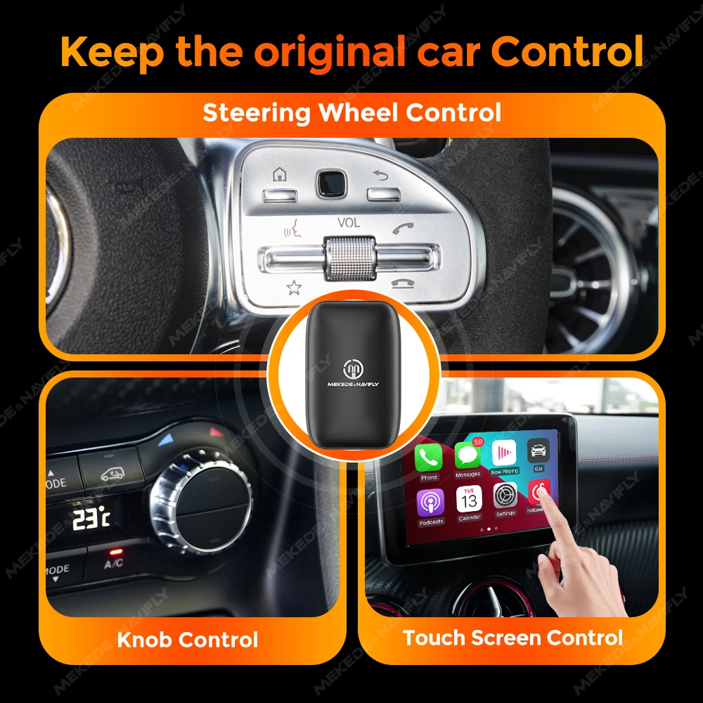 차량용 유선-무선 카플레이 Ai 박스, 안드로이드 오토, 넷플릭스 TV, 유튜브, 포드, 도요타, 볼보, 포드, 오펠, 스코다, 현대용