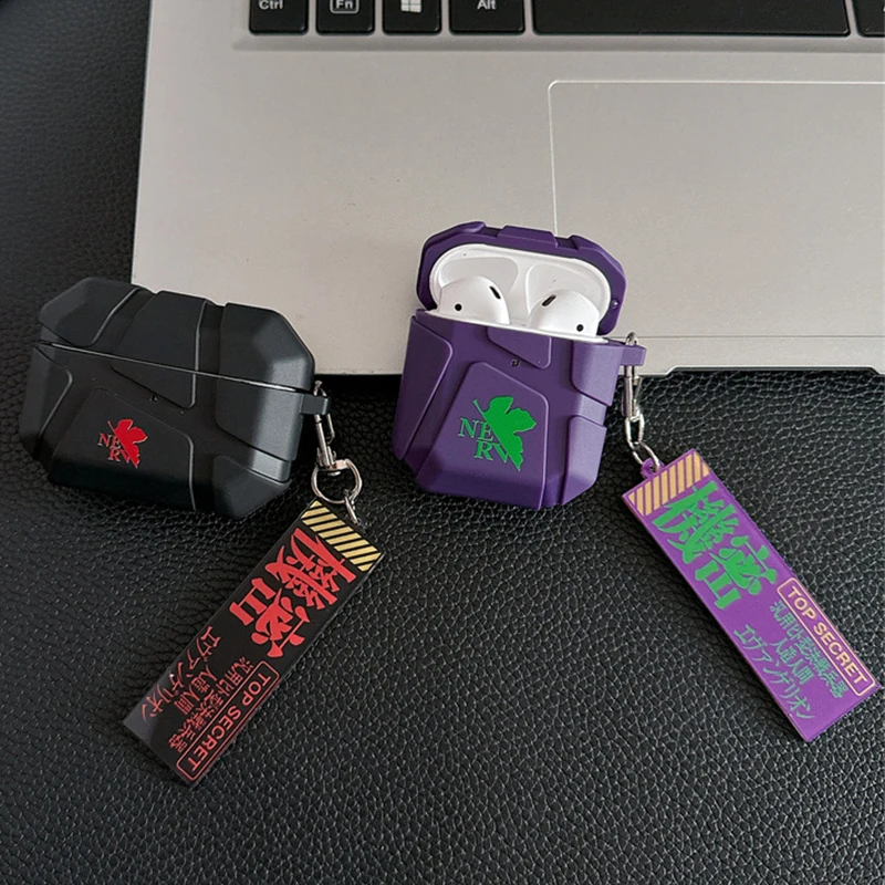 EVANGELION Earphone Case for AirPods 1 2 3 Pro 2 Case Anime