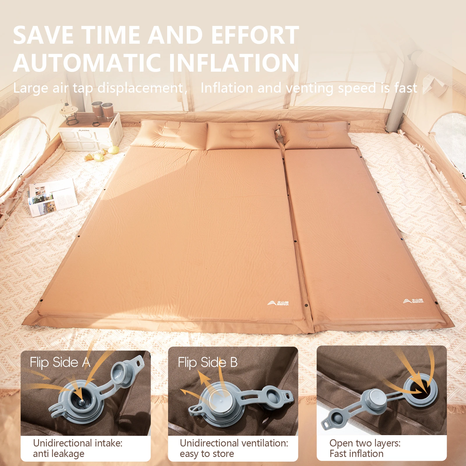 Outdoor Inflatable Sleeping Pad 4