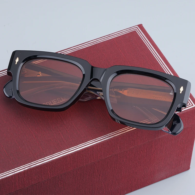 Jacques Square Classical ENZO Sunglasses JMM Men Fashion Acetate