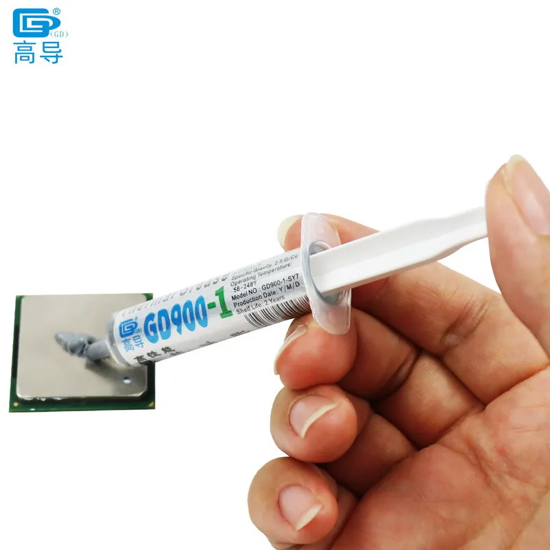 Graxa Condutora Térmica para Cpu Gpu Gesso Cinza Composto Dissipador de Calor para Ssy bx cb cn st Peso Líquido Gramas Gramas Gramas 15 Gramas 30g Gd9001 - Imagem 5