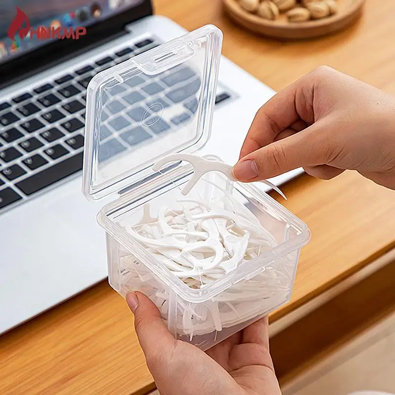 Dandat 8 Pcs Project Storage Case Portable Creative Storage Box Dental  Toothpick Holder Floss Qtip Travel Case Transparent Flosser Dispenser  Container for Teeth Cleaning Cotton Swab Blue, White price in Dubai, UAE