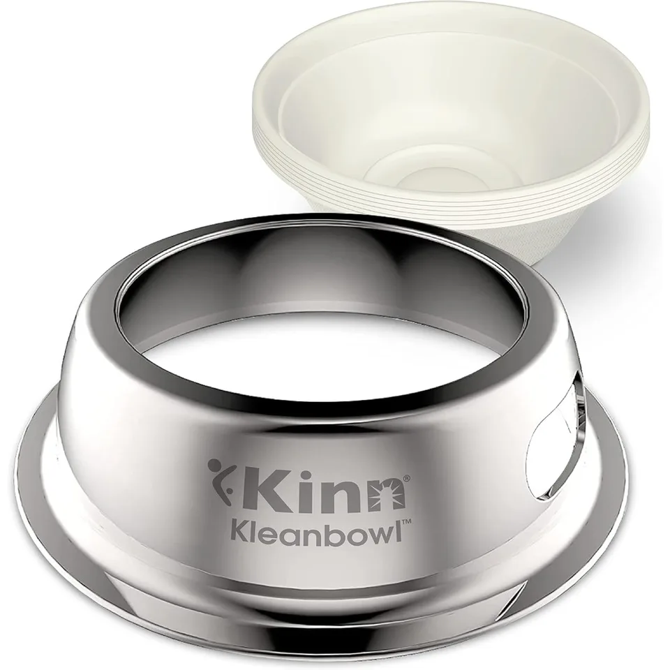 Kleanbowl Spill Proof Stainless Steel Pet Bowl Pack