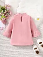 Baby winter simple fashion refreshing and comfortable dress 2