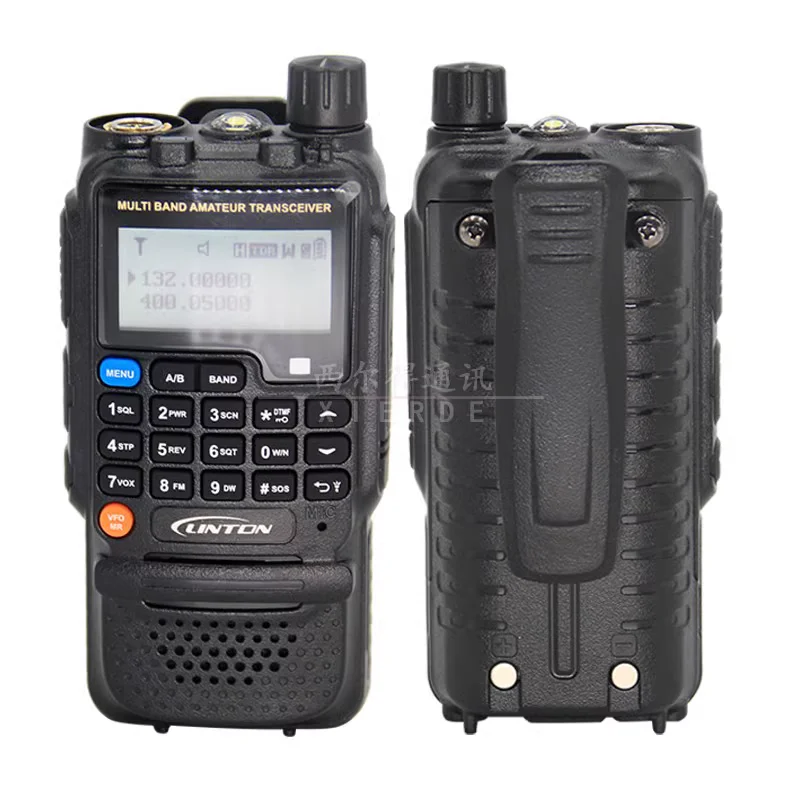 LINTON 9900 Radio Budget Air Band walkie Talkie Double Band Ham Radios Two-way Communication Profesional Amateur Long Range FM retevis ra25 ham mobile radio dual band gmrs 20w long range car walkie talkie 500 30ch car two way radio vfo fm amateur trucker