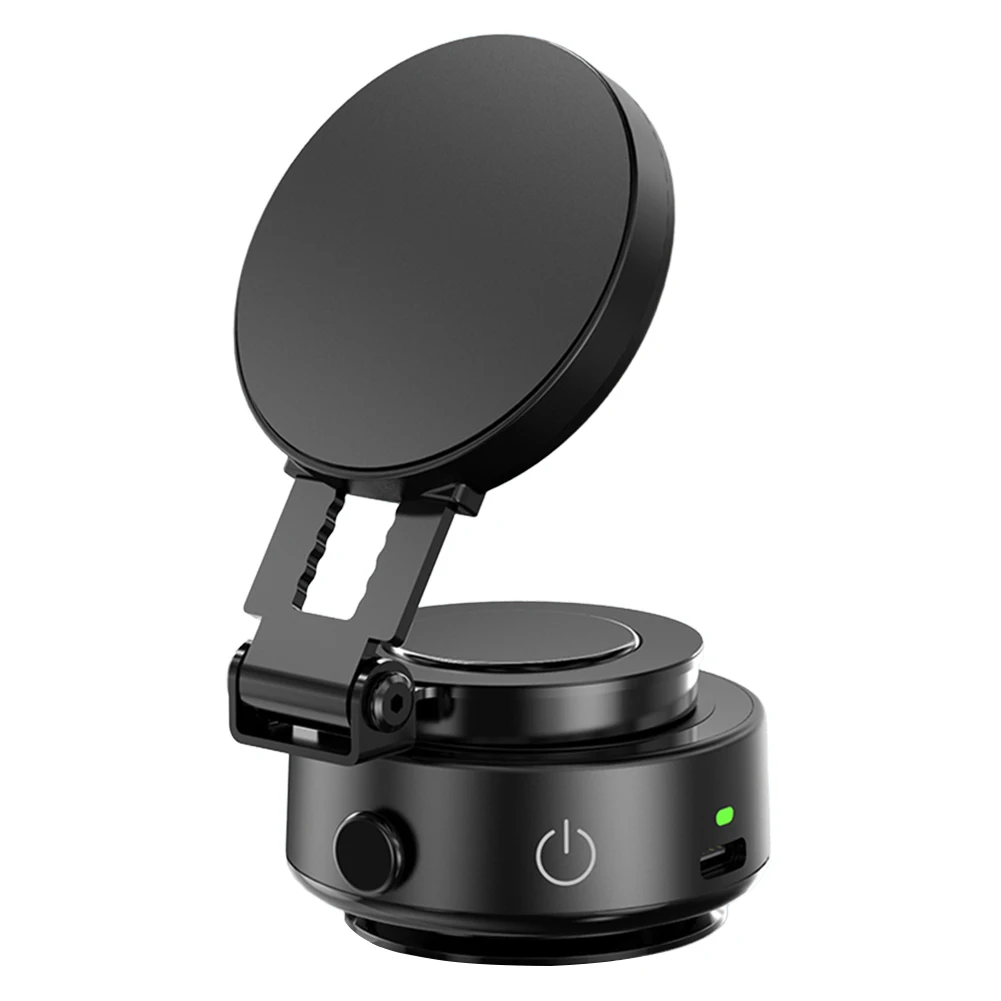  For Magsafe Magnetic Vacuum Adsorption Suction Cup Bracket 360° Rotatable Folding Magnetic Car Phone Holder for Magsafe iPhone