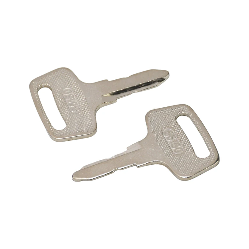 2pcs 점화 키 1900-0916 37410-55150 430-158 쿠보타 트랙터 B1550 B1750 B2150 BX1500 BX1800 BX1830 BX2200과 호환 가능