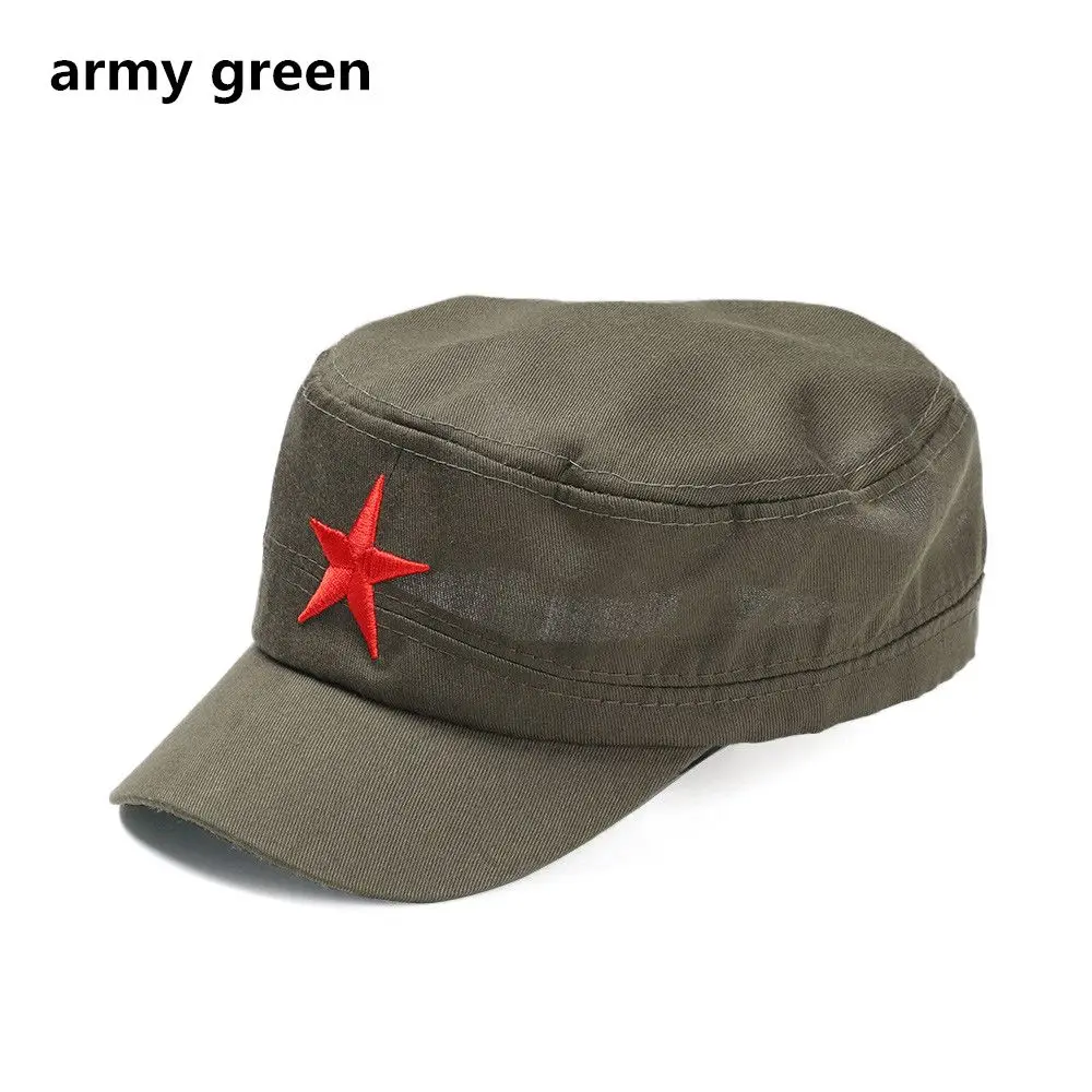 New Hats Communist Cap Red Star Army Che Guevara Cuba Stars  display picture 1