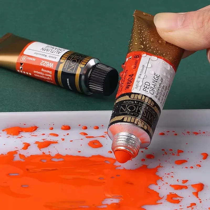 Mijello Mission Gold High Concentration Watercolor Natural Plant Extra Fine Piant 15ml Tubes Painting Artists Drawing Supplies