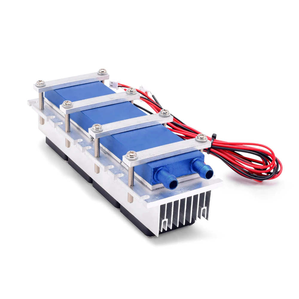 열전기 펠티에 냉각 쿨러, 반도체 냉각 시스템, 에어컨 선풍기용 DIY 키트, 288W, 12VDC, 30A