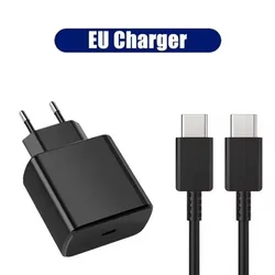 Ultra - Power 45W USB - C Charger with 2m Quick Charge Cable - EU Plug - 5A Cable (1m cable)