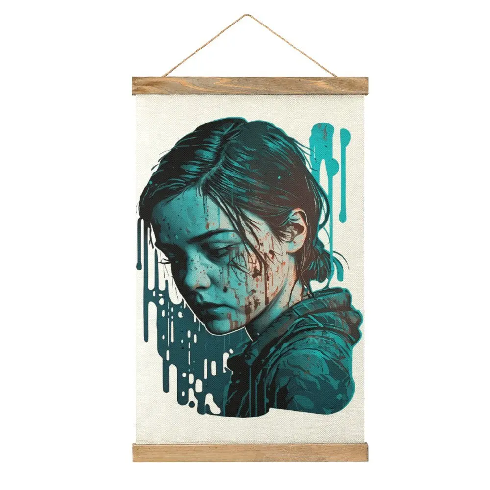Graphic Cool Ellie L'Ultimo Di Noi Fan Art Canvas Hanging Picture Picture Hanging Funny Bar Decorare Lo Stile Murale