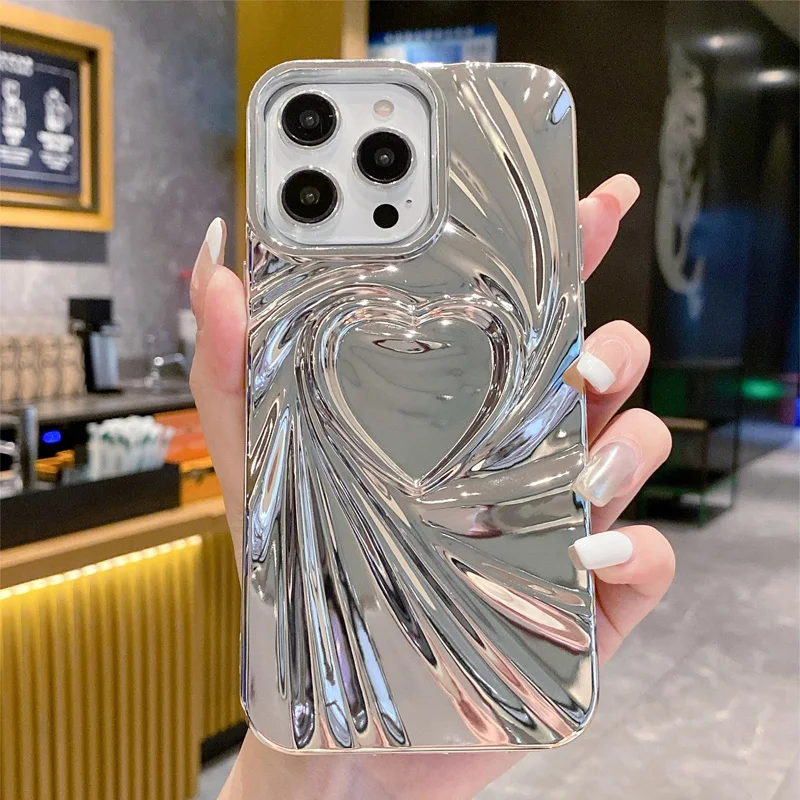 Роскошный Гальванизированный противоударный чехол для iPhone 11 12 13 14 15 Pro Max 14 15 Plus