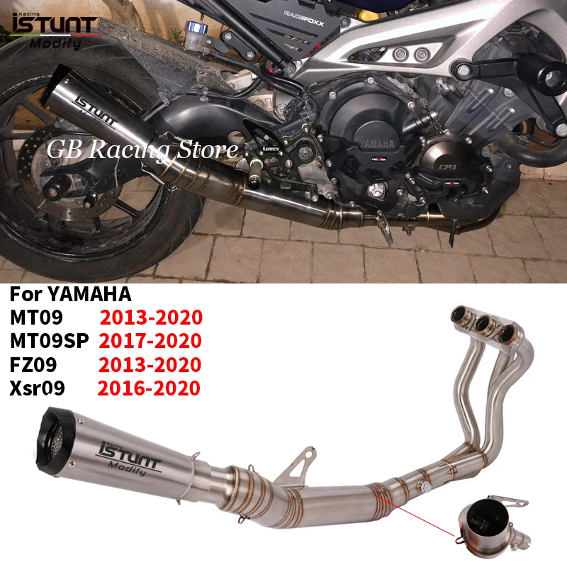 

Глушитель из титанового сплава, для мотоцикла Yamaha FZ09, MT09