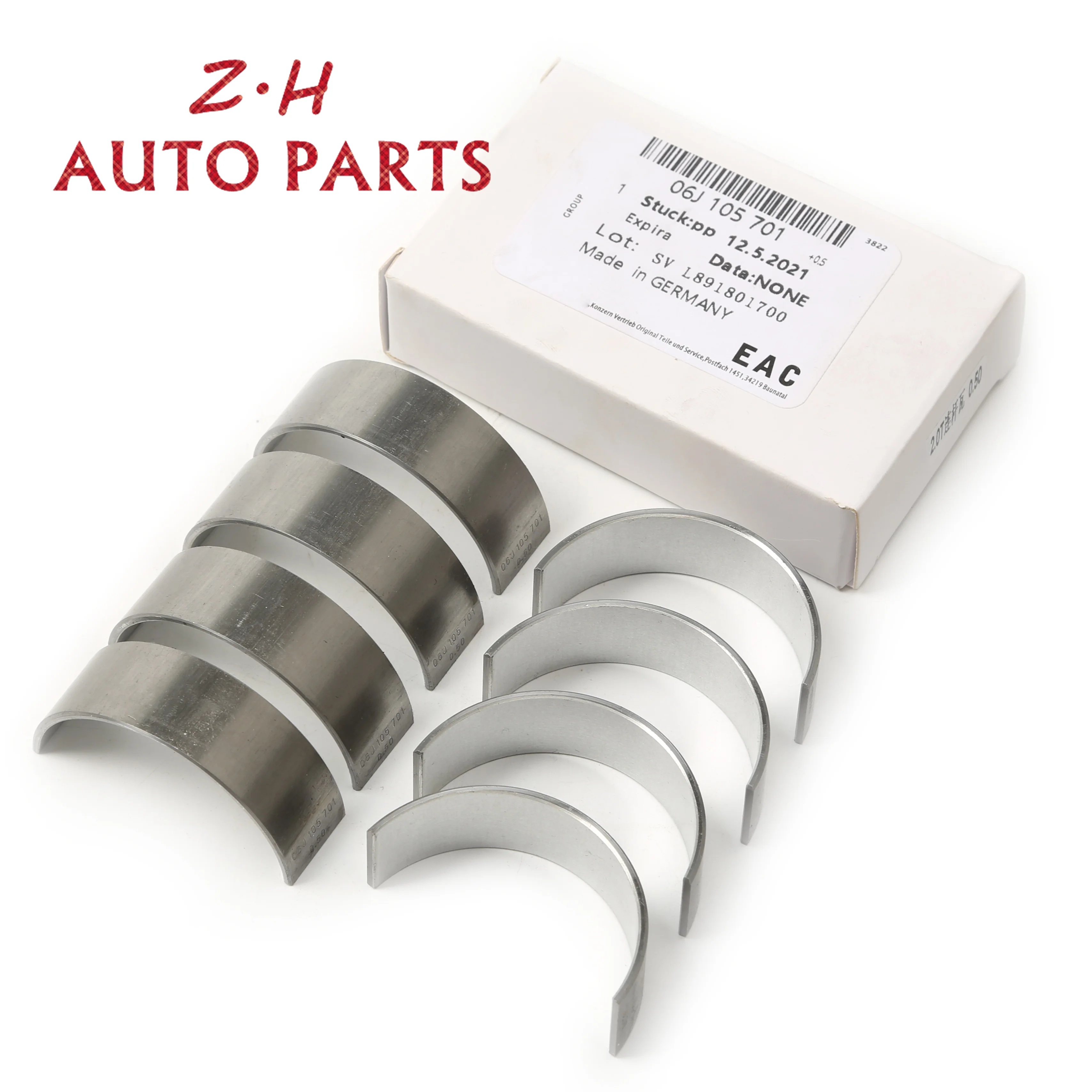 

Engine Connecting Rod Bearing Oversized 0.5MM For VW Passat Tiguan Audi A4 A5 Q3 Skoda Octavia Seat Toledo 06H105701P 06H105701R