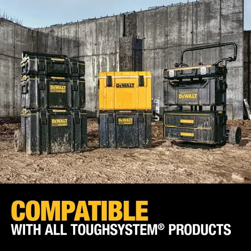 Фото Ящик для инструментов DEWALT DS100 DS166 DS300 DS400 DS450 DS280 TOUGHSYSTEM 2,0 №2
