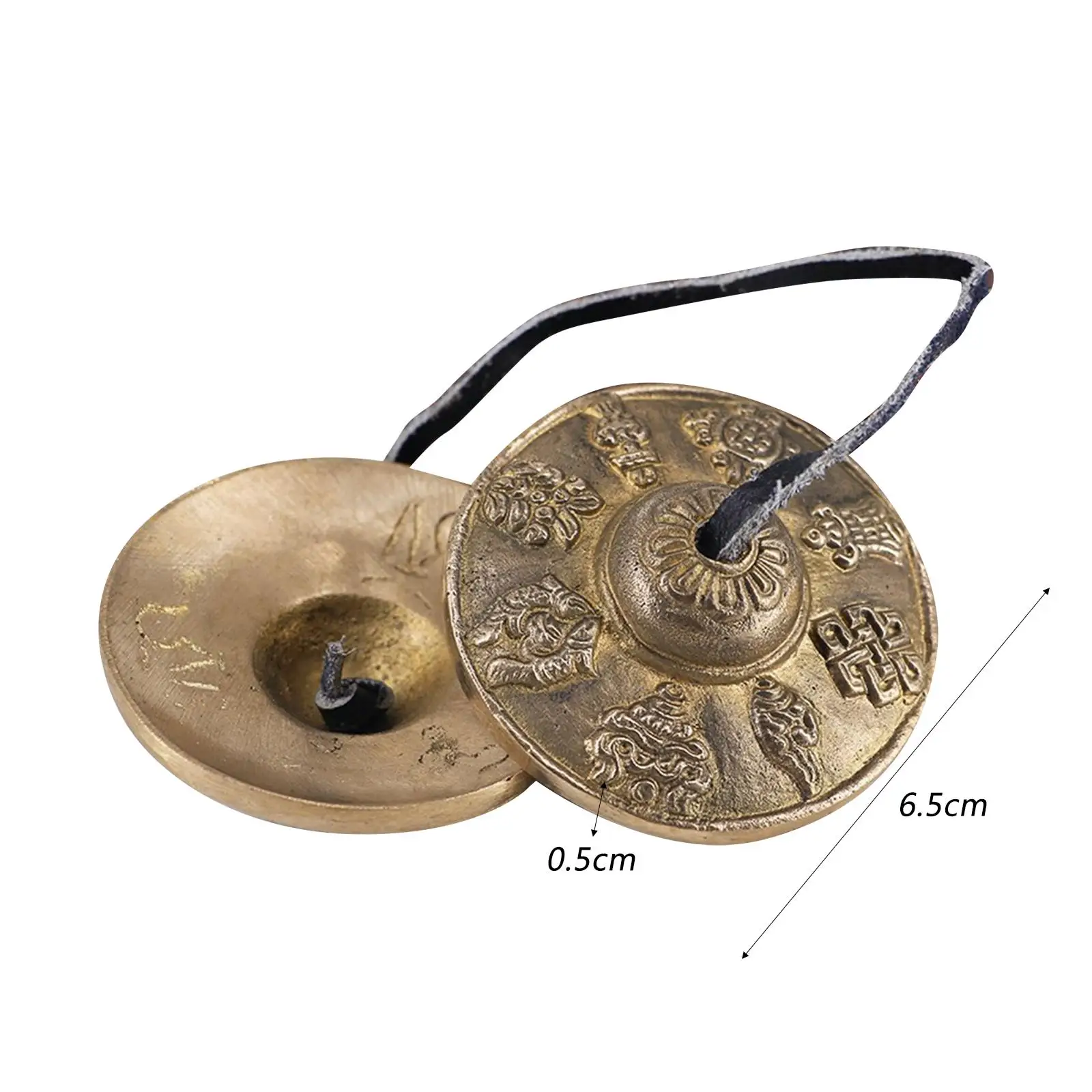 Tibetan Tingsha Cymbals Unique Gifts Lightweight Easy to Play Chime Bells