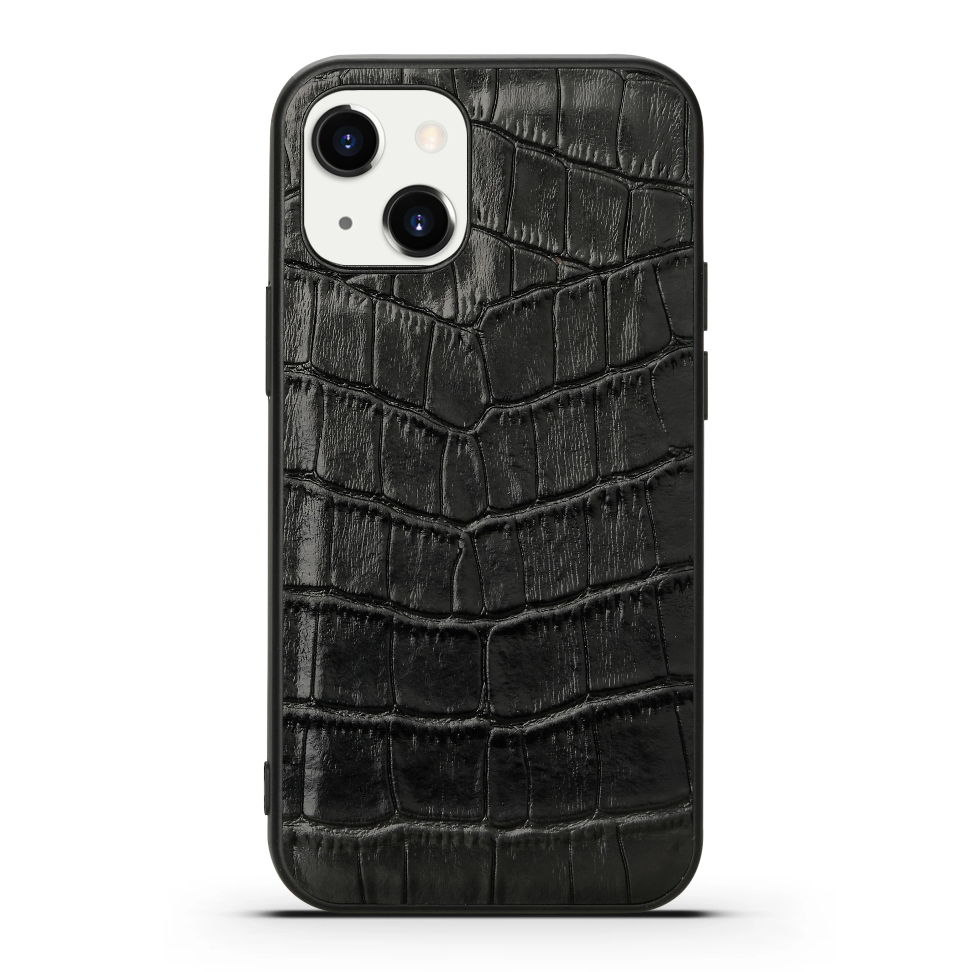 Luxe Krokodil Lederen Case Voor Iphone 14 Plus 13 12 Mini 11 Pro