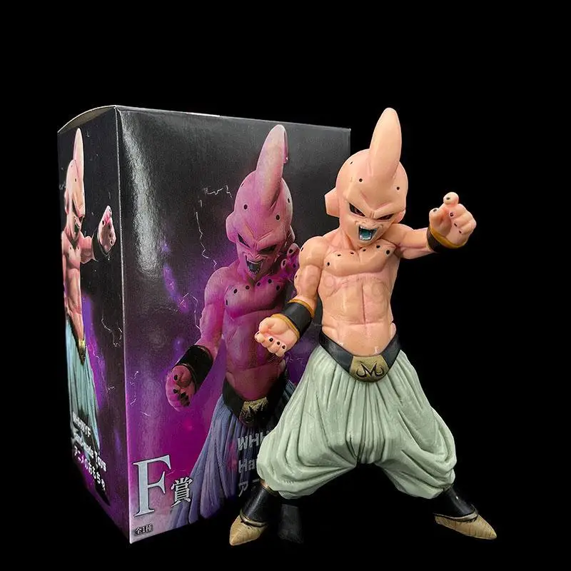 Em estoque bandai shf dragão bola majin buu gordura buu sdcc limitado magro  buu feminino buu anime figura de ação brinquedos modelo presente