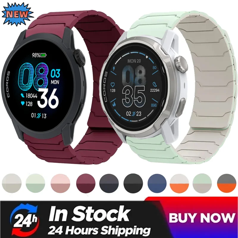 Versatile Silicone Strap with Magnetic Band