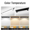 Set Led Track Light Ceiling Lamp AC165-264V 10W 20W 30W 40W Floodlight COB Rails Spot Track lighting Fixture for Home Decoration 3