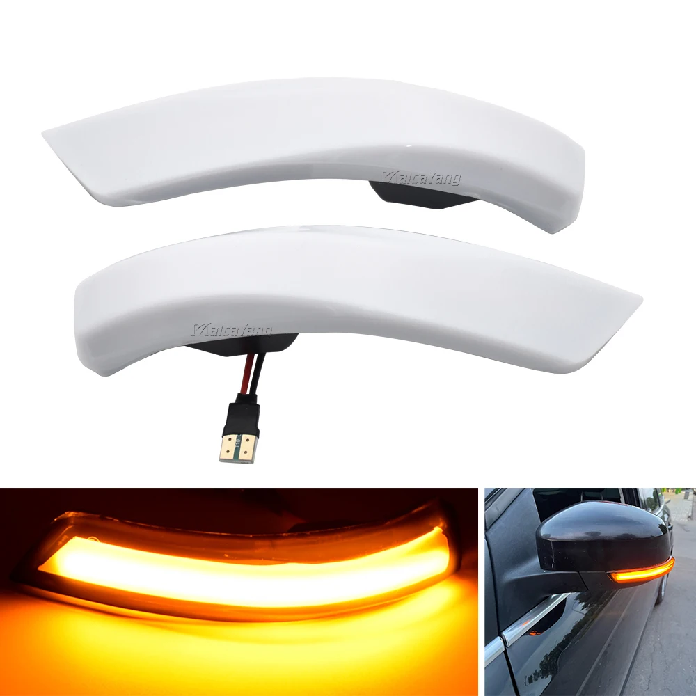 2pcs �帣�� ���� ��ȣ�� LED ���� ���� ��̷� ���� ǥ�ñ� ������ ���� ��Ŀ�� 2 3 Mk2 Mk3 Mondeo Mk4