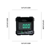 High Precision Digital Inclinometer With Magnetic Angle Meter, Slope Measuring Instrument, Level Meter 6