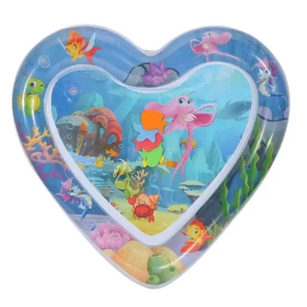 

Надувной водяной игровой коврик для малышей Ocean World, ПВХ, утолщенный мультяшный животик для малышей, младенцев, малышей, детей