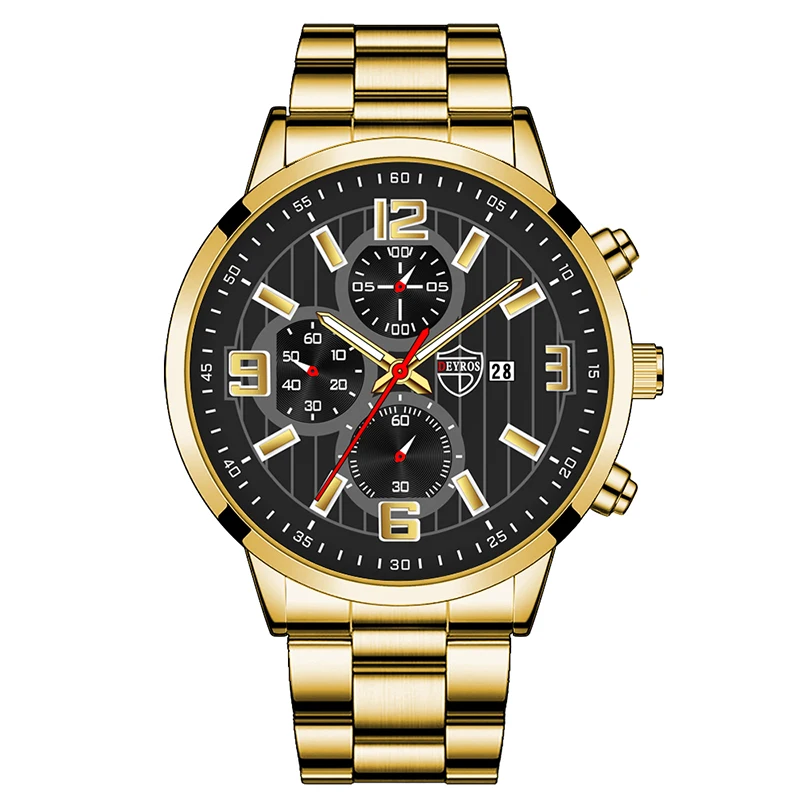gold black