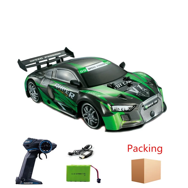 Voiture télécommandée, 4 roues motrices, dérive à grande vitesse,  amortisseur, anti-collision, jouets RC, 1:10, 70km, h, 2.4g, cadeau de Noël  et d'anniversaire - AliExpress